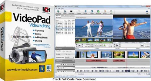 crack videopad video editor