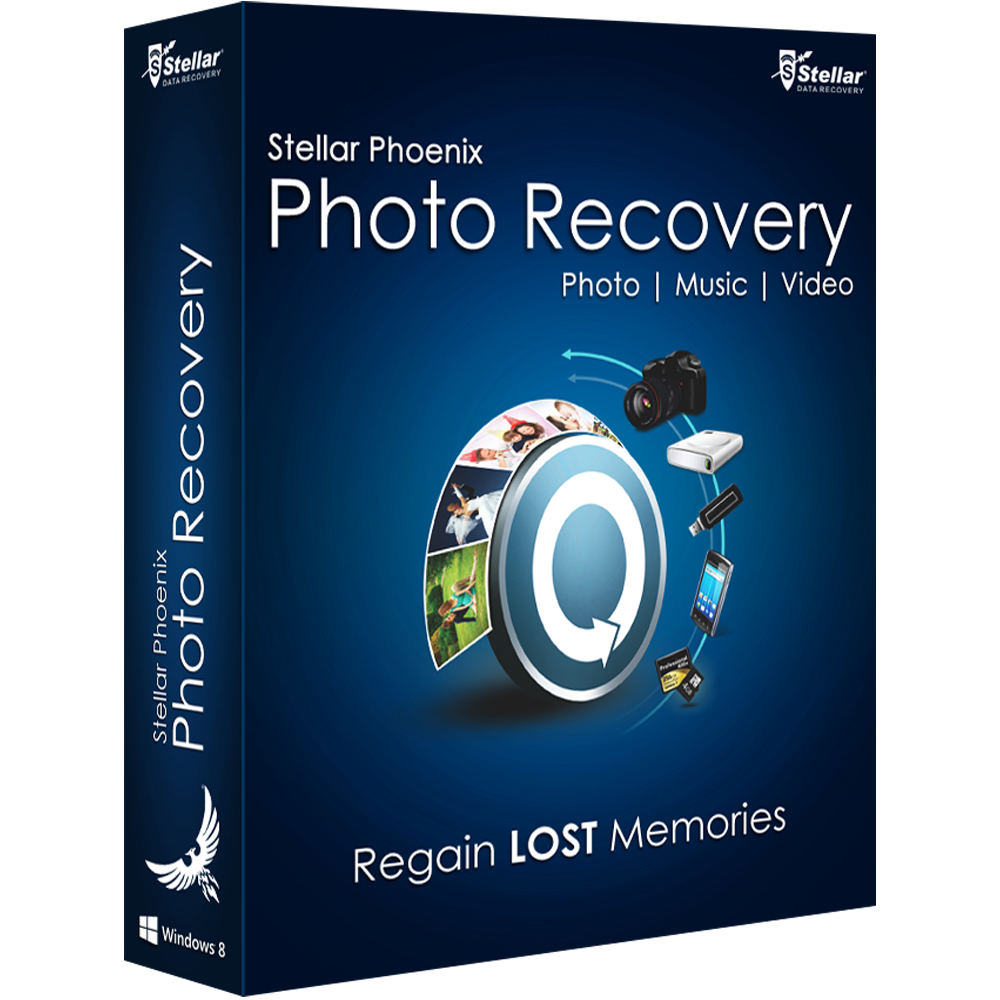 stellar photo recovery with crack