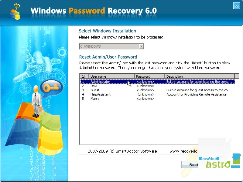 Windows Password Recovery Tool Crack
