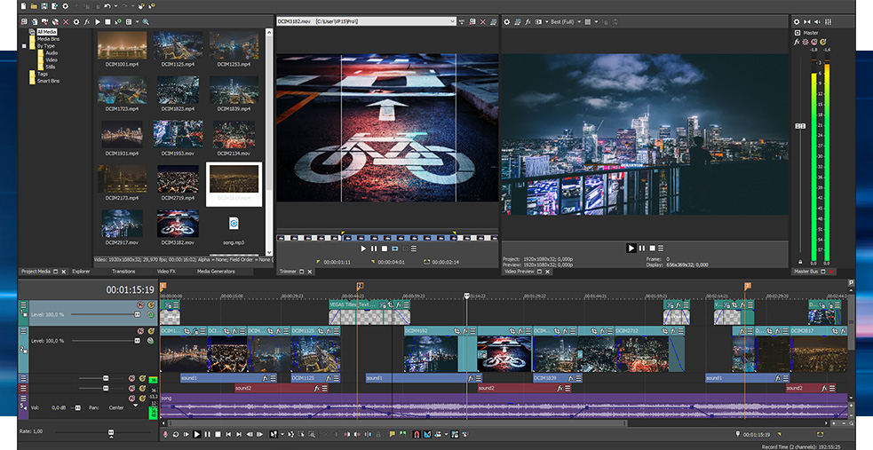 Sony Vegas Pro 15 Crack
